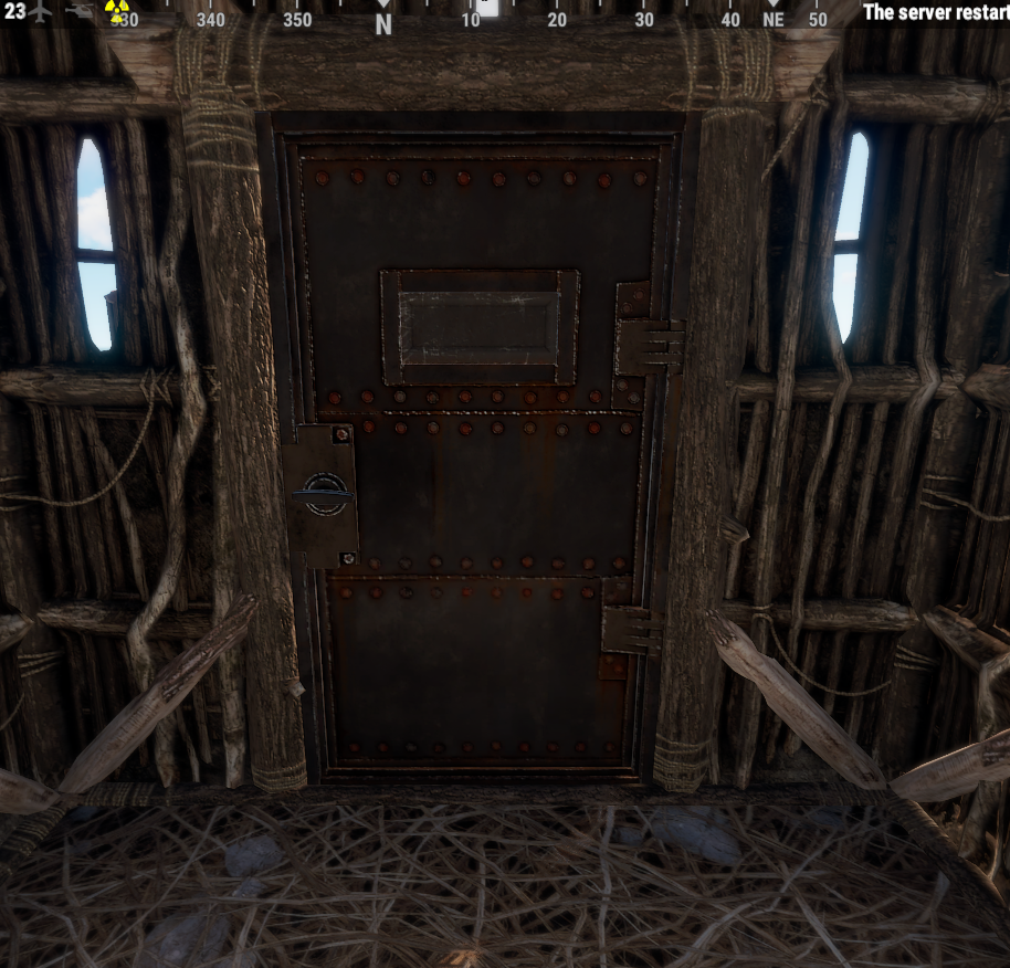 как сделать бронированную дверь в Rust